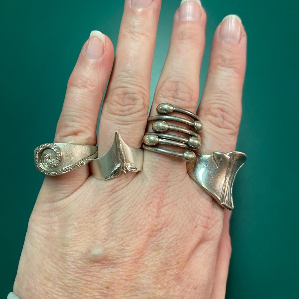 Silver Ring Set - Picture 3 of 15